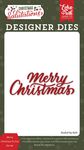 Merry Christmas To You Die Set - Salutations Christmas - Echo Park