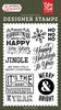 Happy Holidays To You Stamp Set - Salutations Christmas - Echo Park