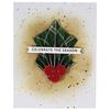 Folded Holly Dies - i-Crafter