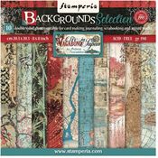 Sir Vagabond In Japan 8x8 Backgrounds Selection Paper Pad - Stamperia