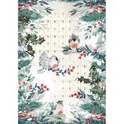 Birds Rice Paper - Romantic Christmas - Stamperia