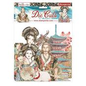 Sir Vagabond In Japan Assorted Die Cuts - Stamperia