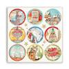 Rounds Paper - Christmas Patchwork - Stamperia
