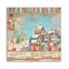 Houses Paper - Christmas Patchwork - Stamperia