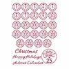 Advent Stencil - Christmas Patchwork - Stamperia