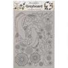 Fish Greyboard Cut Outs - Sir Vagabond In Japan - Stamperia