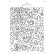 Stars A5 Soft Mould - Christmas Patchwork - Stamperia
