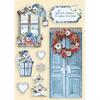Door and Window Colored Wooden Frame - Winter Tales - Stamperia