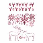 Love Stencil - Winter Tales - Stamperia