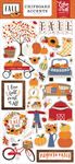 Fall 6x13 Chipboard Accents - Echo Park