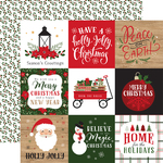 4x4 Journaling Cards Paper - Jingle All The Way - Echo Park