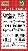 Christmas Wishes Stamp Set - Jingle All The Way - Echo Park