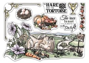 The Hare & The Tortoise Clear Stamps - Aesop's Fables - Ciao Bella