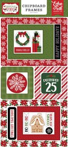 Christmas Magic 6x13 Chipboard Frames - Echo Park