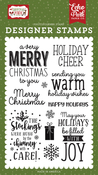 Warm Holiday Wishes Stamp Set - Christmas Magic - Echo Park