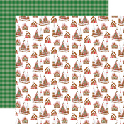 Candy Cane Lane Paper - Christmas Cheer - Carta Bella