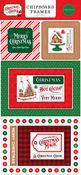 Christmas Cheer 6x13 Chipboard Frames - Carta Bella