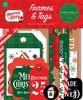 Christmas Cheer Frames & Tags - Carta Bella
