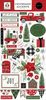 Home For Christmas 6x13 Chipboard Accents - Carta Bella