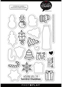 Christmas Cookies 6x8 Stamps - Say It With Stamps  - Photoplay