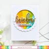 Oversized Rainbow Word Die - Waffle Flower Crafts