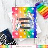 Labelmaker Rainbows Matching Die - Waffle Flower Crafts