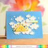 Outlined Clouds Die - Waffle Flower Crafts