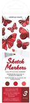 Cherry - Dual-Tip Alcohol Sketch Markers - American Crafts