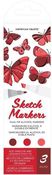 Cherry - Dual-Tip Alcohol Sketch Markers - American Crafts