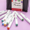 Shamrock - Dual-Tip Alcohol Sketch Markers - American Crafts