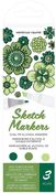 Shamrock - Dual-Tip Alcohol Sketch Markers - American Crafts