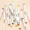 Pacific - Dual-Tip Alcohol Sketch Markers - American Crafts