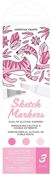 Cotton Candy - Dual-Tip Alcohol Sketch Markers - American Crafts
