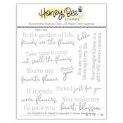 My Favorite Flower 4x4 Stamp Set - Honey Bee Stamps
