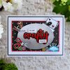 Crafty Buzzword 4x4 Stamp Set - Honey Bee Stamps