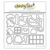 She Shed Barn Add-on Honey Cuts - Honey Bee Stamps