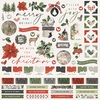 Simple Vintage Rustic Christmas Cardstock Sticker - Simple Stories