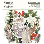 Simple Vintage Rustic Christmas Woodland Bits & Pieces - Simple Stories