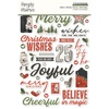Simple Vintage Rustic Christmas Sticker Book - Simple Stories