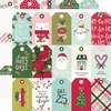 Tags Paper - Holly Days - Simple Stories