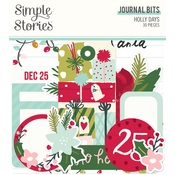Holly Days Journal Bits - Simple Stories