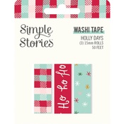 Holly Days Washi Tape - Simple Stories
