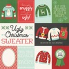 Element Cards Paper - Ugly Christmas Sweater - Simple Stories