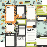 Journal Elements Paper - Spooky Nights - Simple Stories
