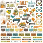 Simple Vintage Country Harvest Cardstock Sticker - Simple Stories