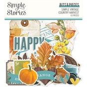 Simple Vintage Country Harvest Bits & Pieces - Simple Stories