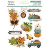 Simple Vintage Country Harvest Layered Stickers - Simple Stories
