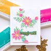 Daisy Wreath Hot Foil Plate - Pinkfresh