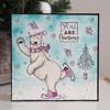 Beary Christmas A5 Clear Stamp Set - Pink Ink Designs