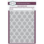 Bold Snowflakes 3D Embossing Folder - Creative Expressions
